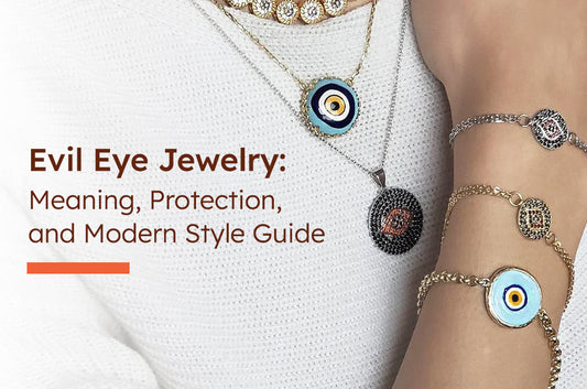 evil eye jewelry meaning, protection & style