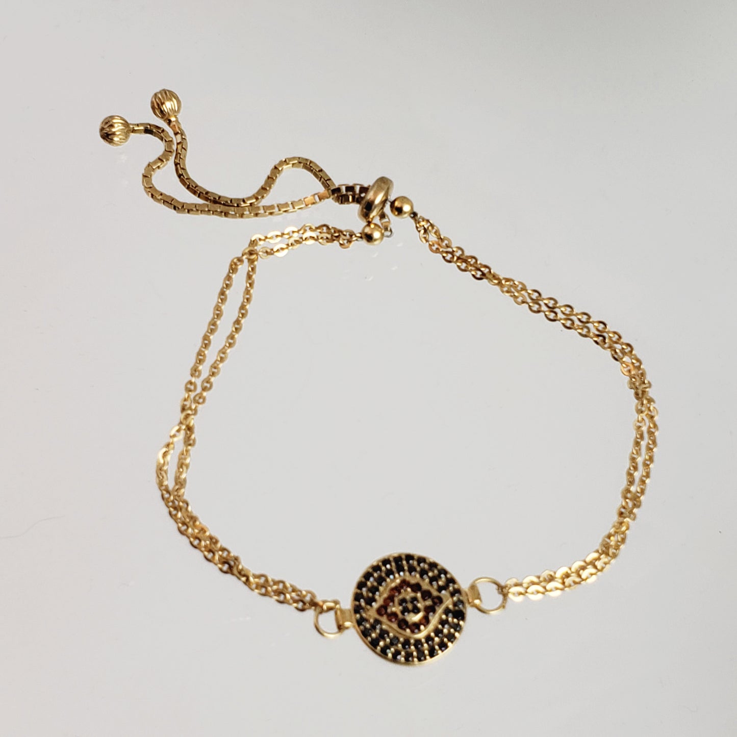 Evil Eye Multi-gem Bracelet