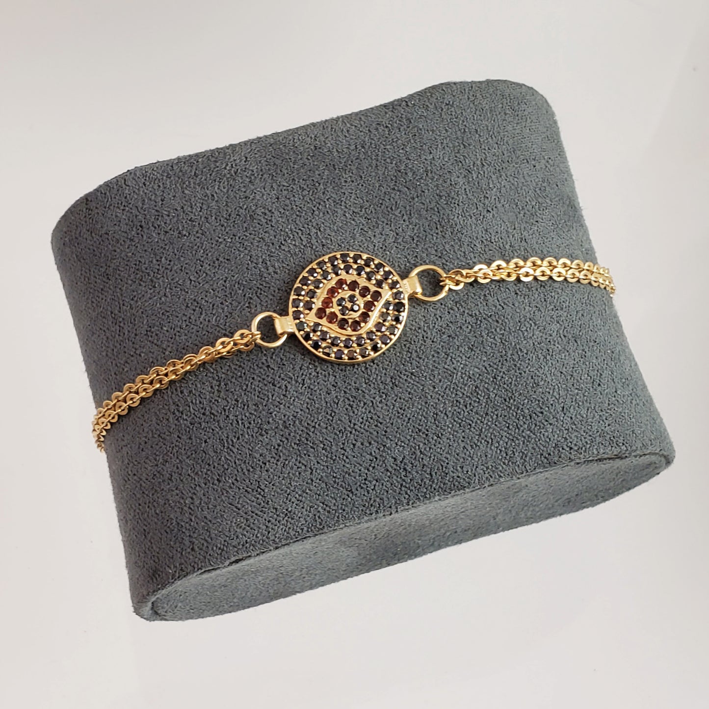 Evil Eye Multi-gem Bracelet