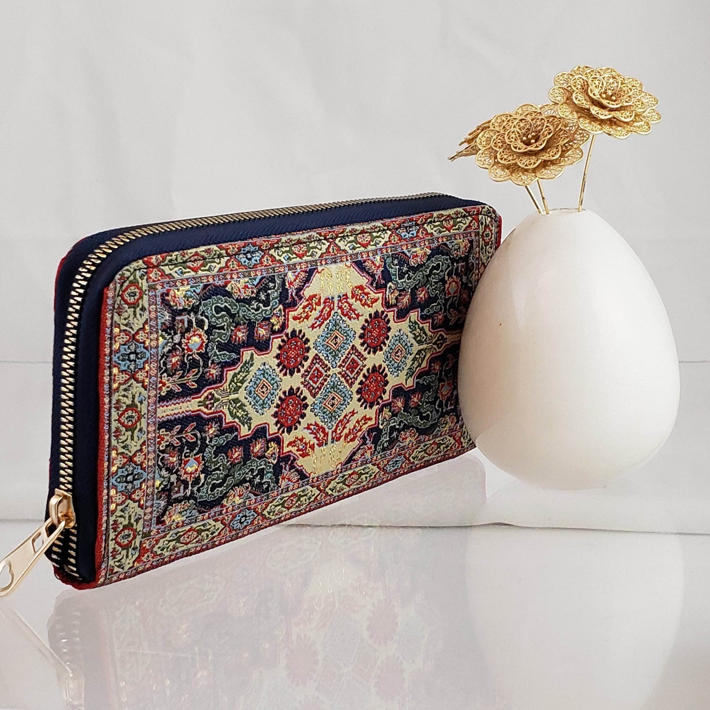 Turkish Tapestry Artisan Handmade Wallet - TurkishBling