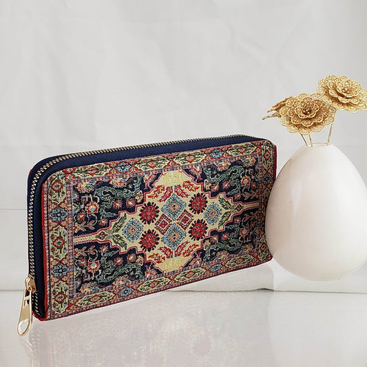 Turkish Tapestry Artisan Handmade Wallet - TurkishBling