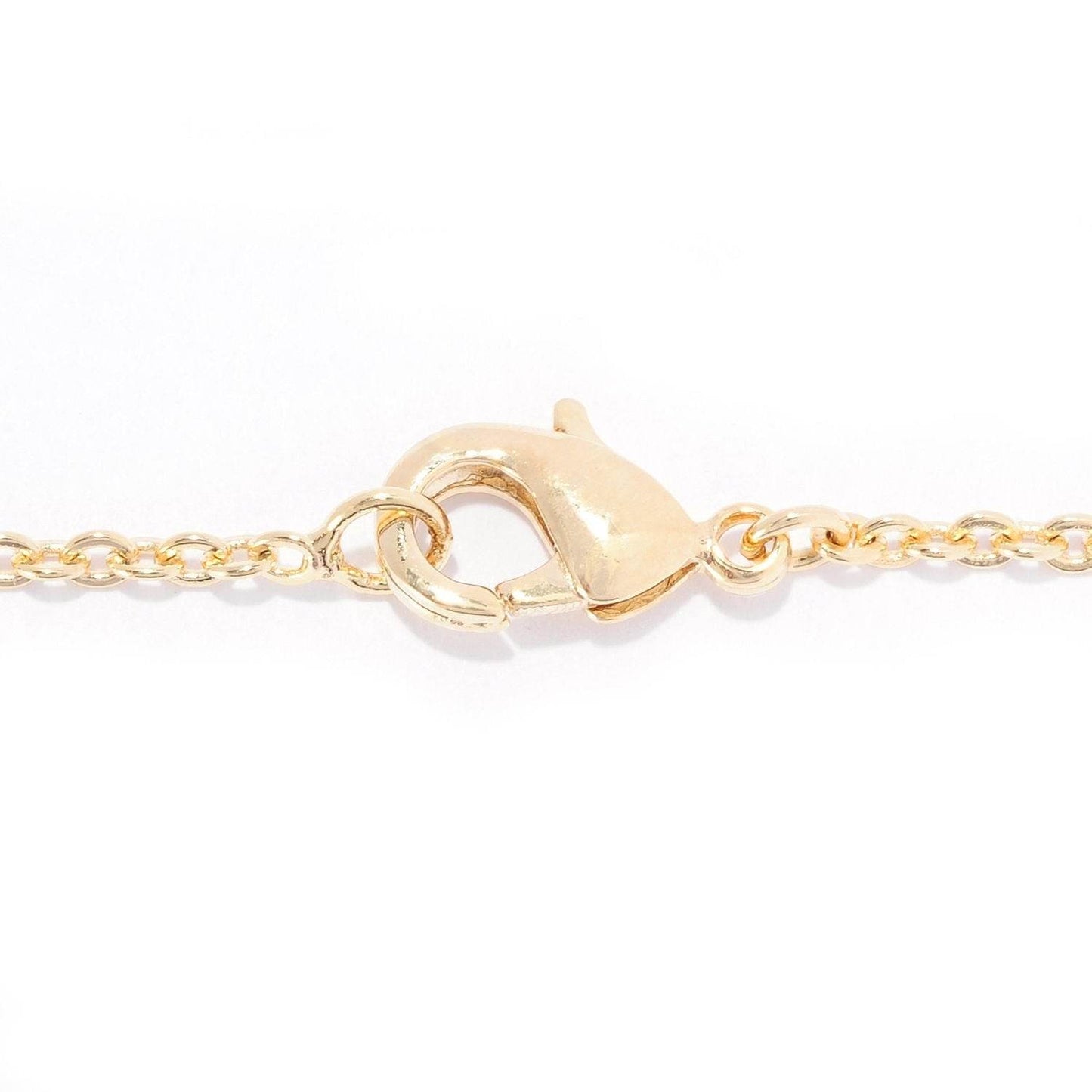 Filigree Bold Initial Pendant with Chain - TurkishBling