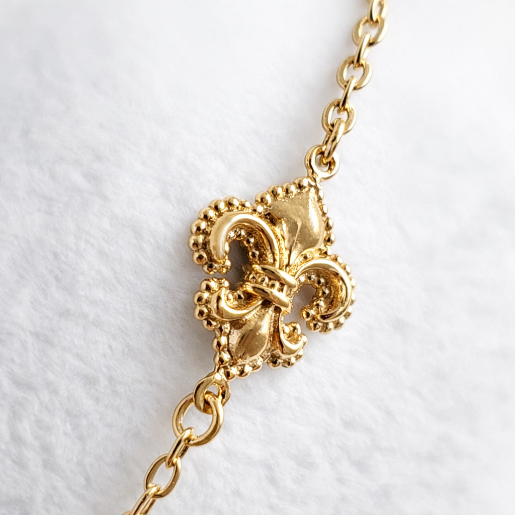 Byzantine Medallion Necklace with Amethyst and Tassel