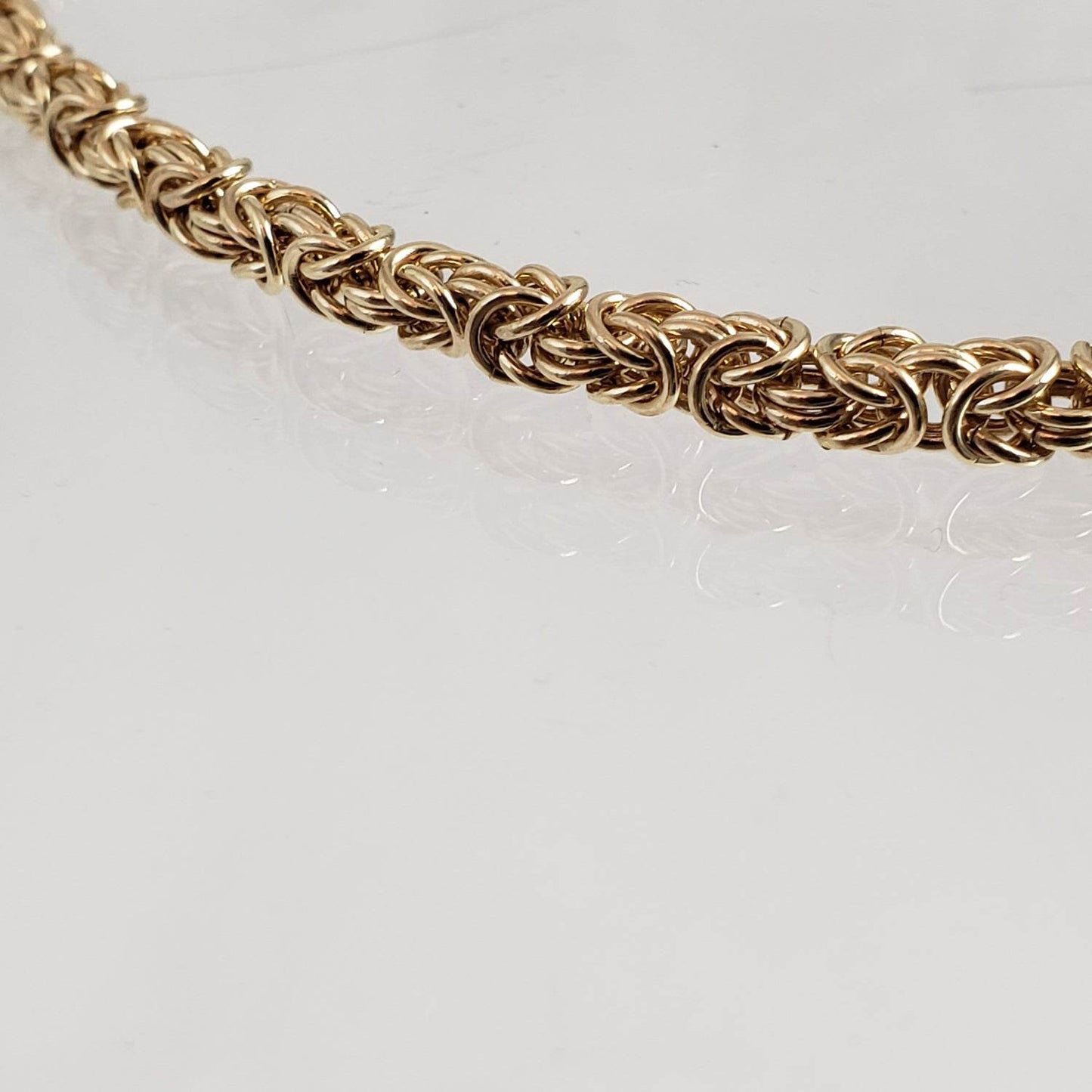 Timeless Classic Byzantine Necklace Toggle Clasp -5.5mm - TurkishBling