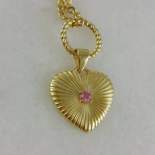 Cute Princess Movie-Inspired 18K Gold Necklace - TurkishBling