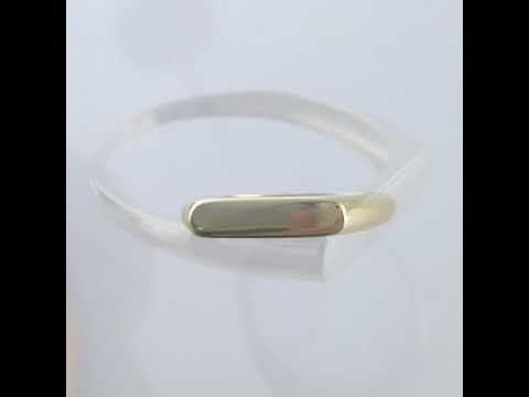 Engravable Minimalist Gold Ring - 10k,14k,18k