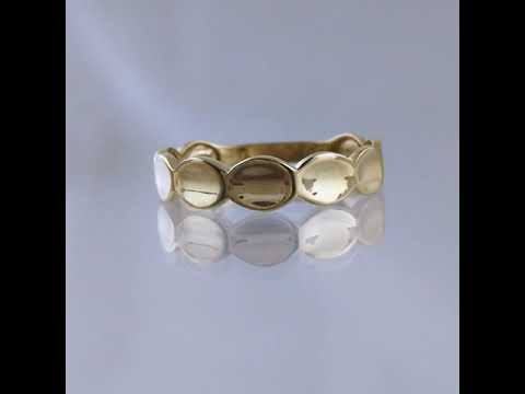 Gold Buble Ring - 10k,14k,18k
