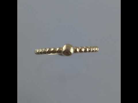 Milgrain Gold Ring - 10k,14k,18k