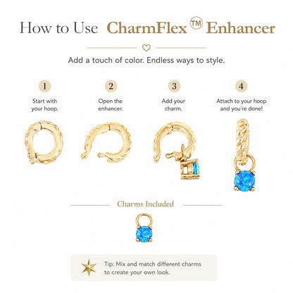 CharmFlex™ Convertible Birthstone Charm