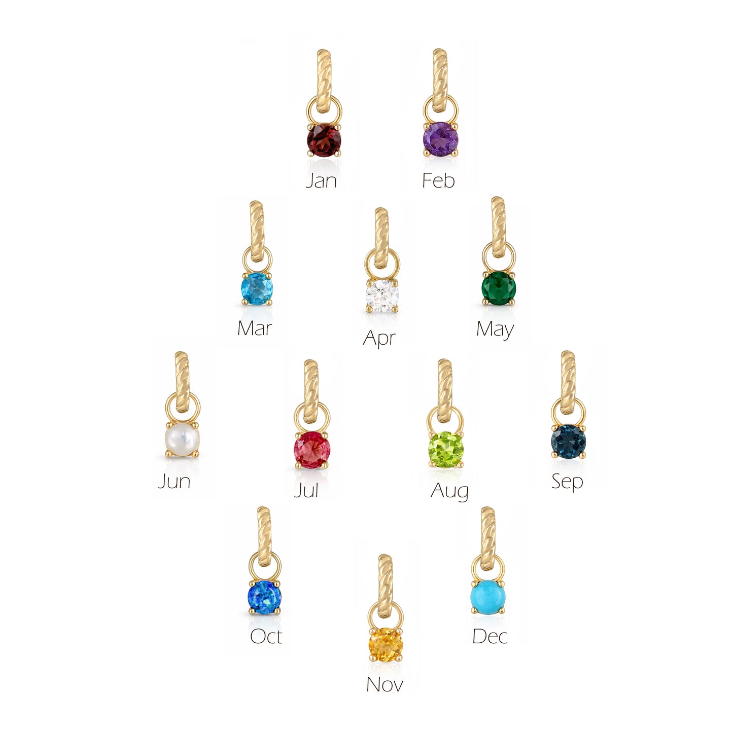 Birthstone Collection Crystal Jewelry