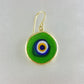 Glass Evil Eye Earrings