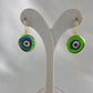 Glass Evil Eye Earrings