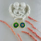 Glass Evil Eye Earrings