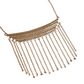 Cleopatra Collection Fringe Chain Necklace