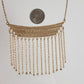 Cleopatra Collection Fringe Chain Necklace