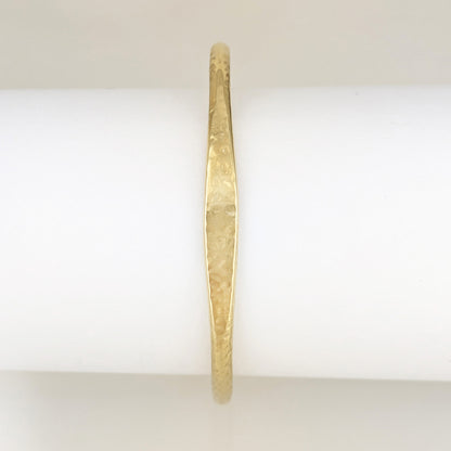Hammered Open Cuff Bracelet