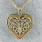 Heart Shaped Artisan Filigree Pendant