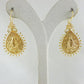 Etruscan Filigree Drop Earrings