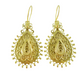 Etruscan Filigree Drop Earrings