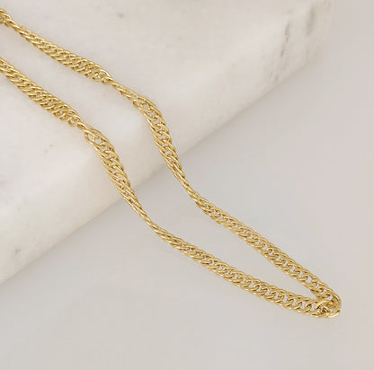 Singapore Chain Necklace 5.5mm