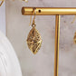 Mesmerizing Gold Nightingale Drop Earrings