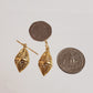 Mesmerizing Gold Nightingale Drop Earrings