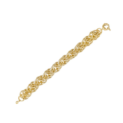 Bold Chain Link Bracelet with Senorita Clasp