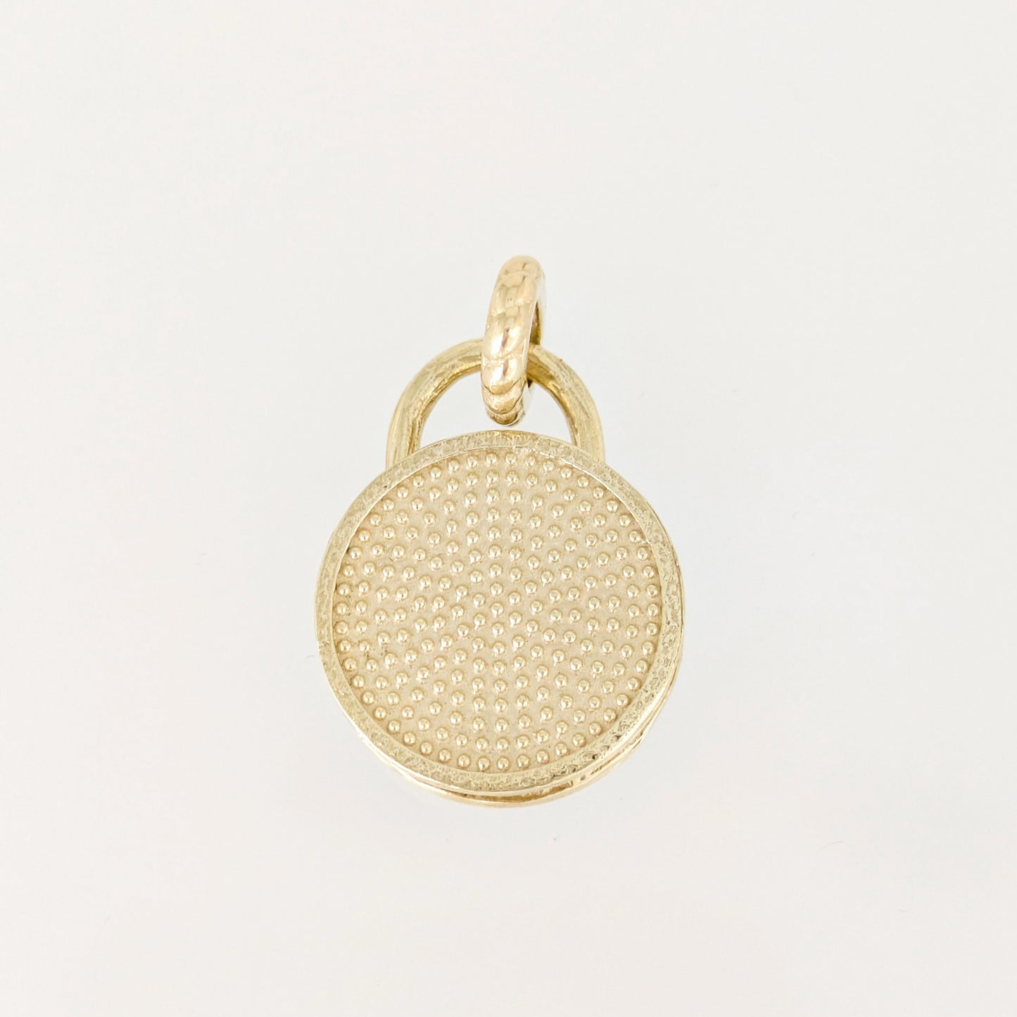Round Gold Plated Evil Eye Multicolored Enamel Evil Eye Pendant