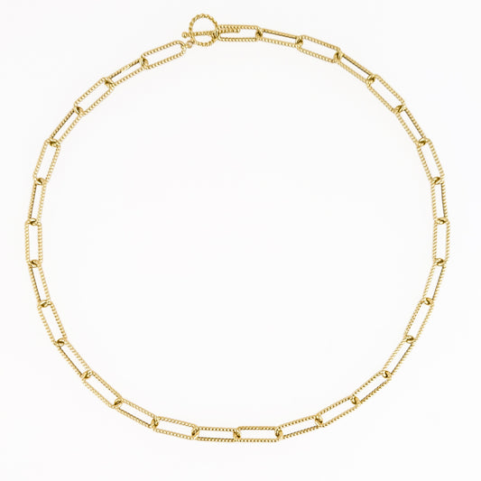 Paperclip Link Necklace – Bold 7mm Design