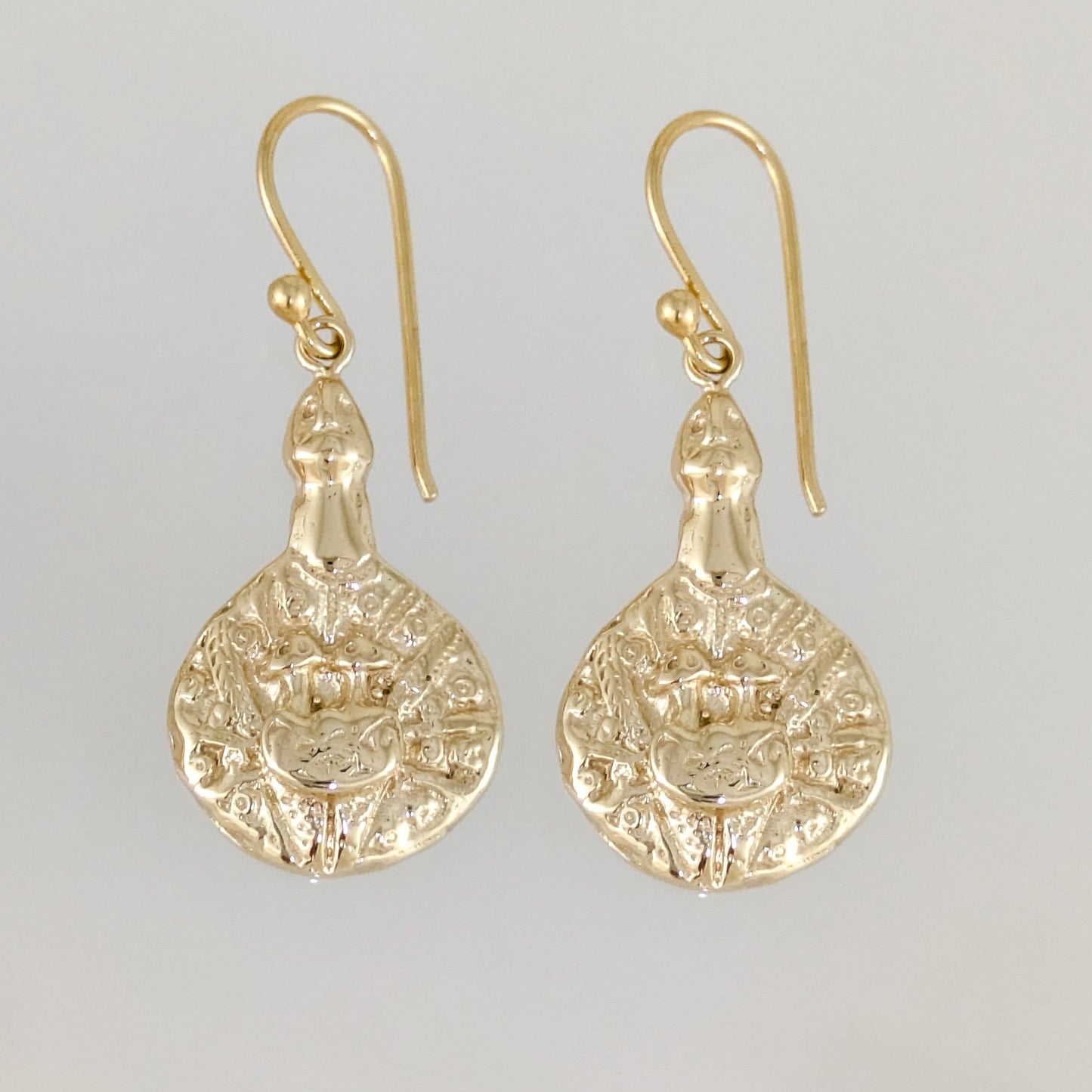 Mother and Child Nest Drop Earrings
