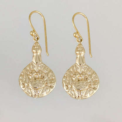 Mother and Child Nest Drop Earrings