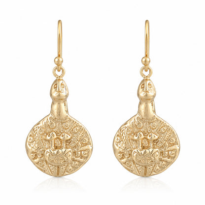Mother and Child Nest Drop Earrings