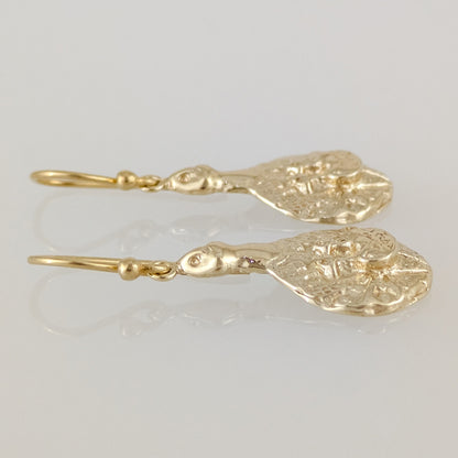 Mother and Child Nest Drop Earrings