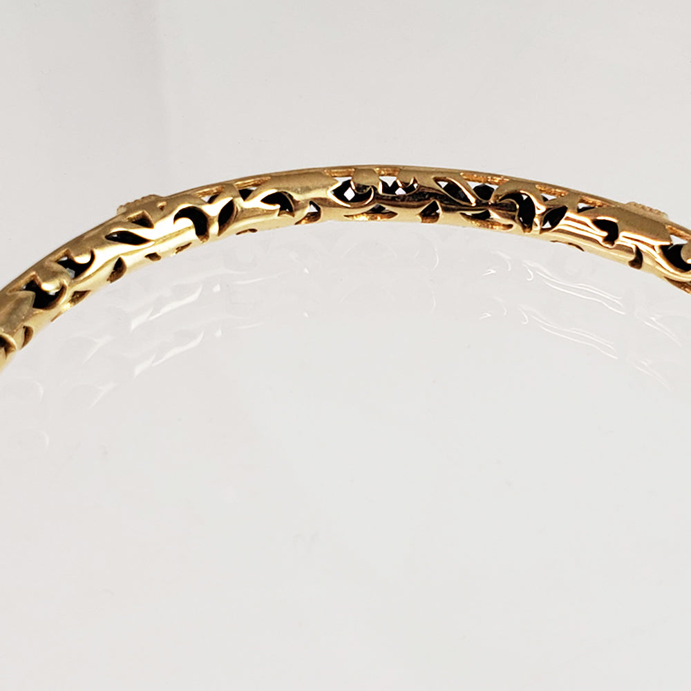 GOB Channel Elegant Sparkling Black Spinel Gemstone Bracelet