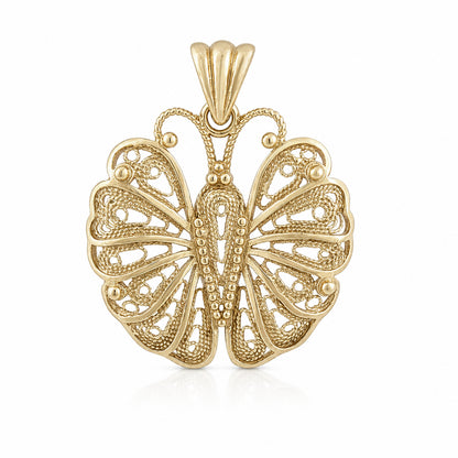 Butterfly Filigree Pendant
