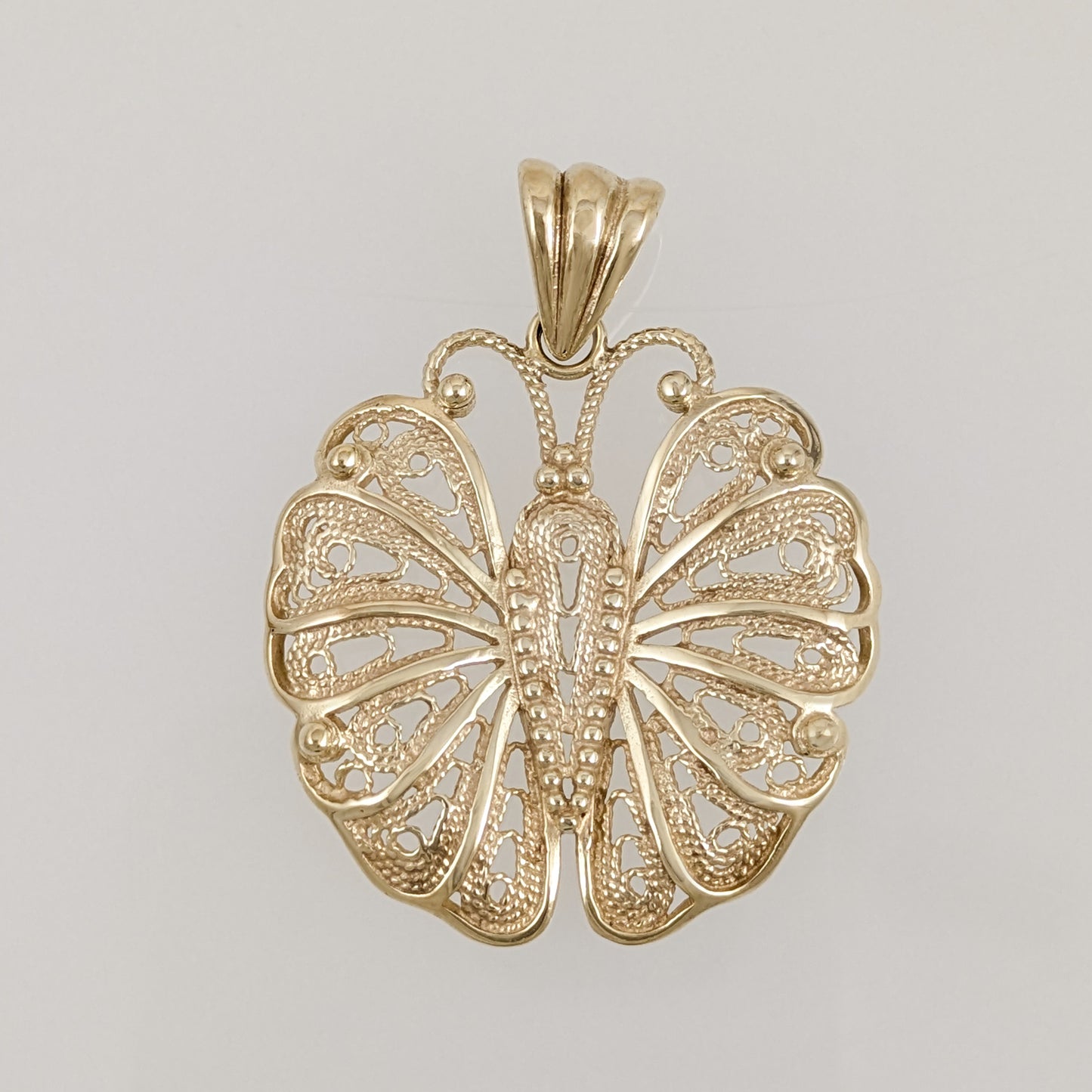 Butterfly Filigree Pendant