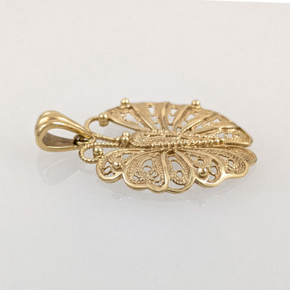 Butterfly Filigree Pendant