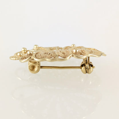 Butterfly Openwork Brooch