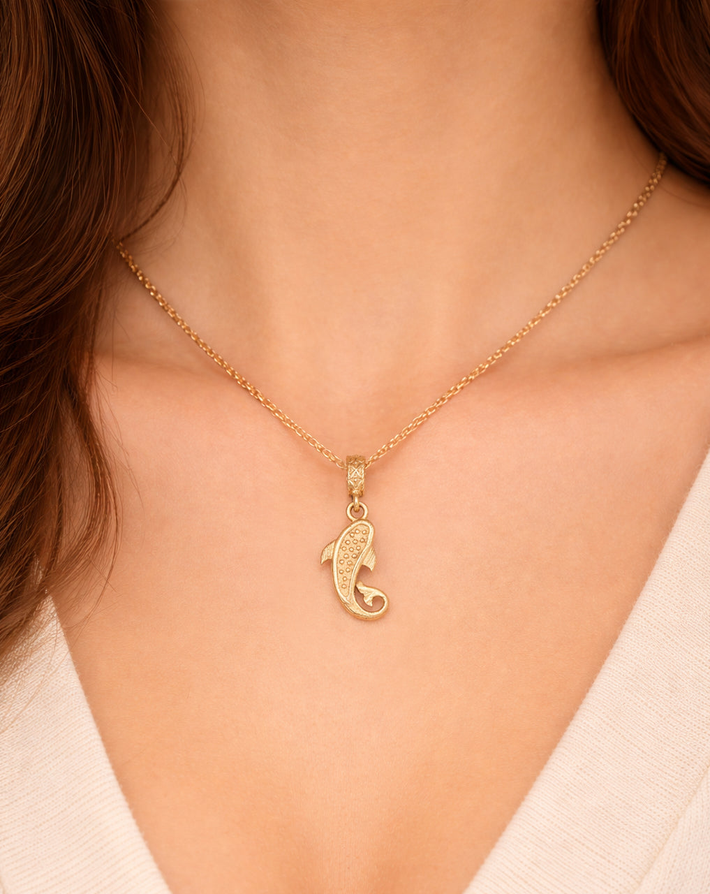 Ocean Grace Fish Pendant