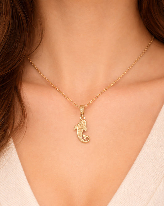 Ocean Grace Fish Pendant