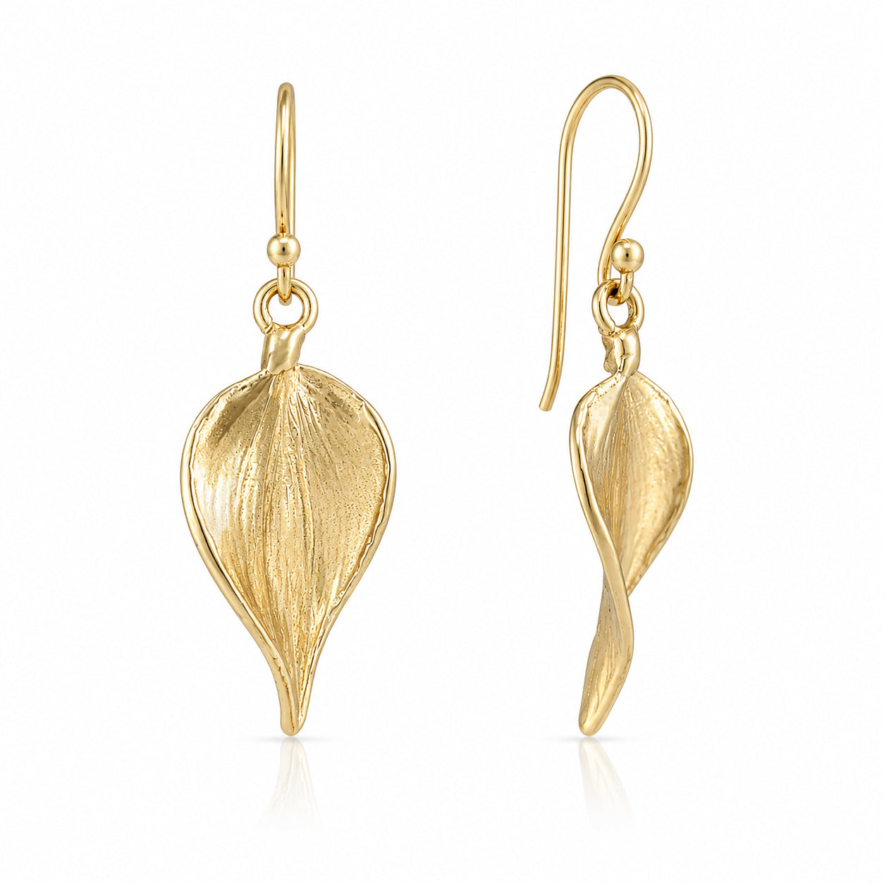 Leaf Drop Earrings