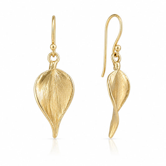 Leaf Drop Earrings