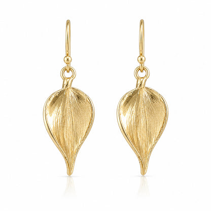 Leaf Drop Earrings