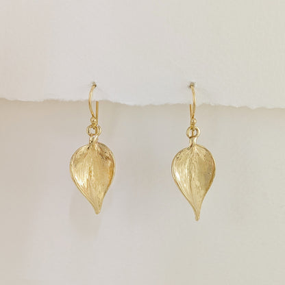 Leaf Drop Earrings