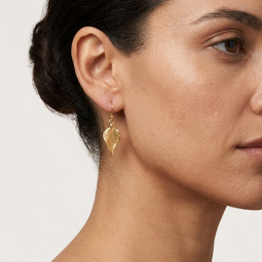 Leaf Drop Earrings