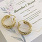 Filigree Hoop Earrings – Intricate Gold Statement Hoops