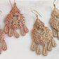 Filigree Chandelier Dangle Earrings