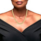 Multi-Strand Woven Bismark Necklace with Adjustable Extension 16+2