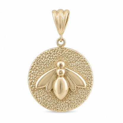 Bee Medallion PendantBee Medallion Pendant