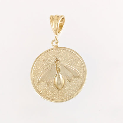 Bee Medallion PendantBee Medallion Pendant